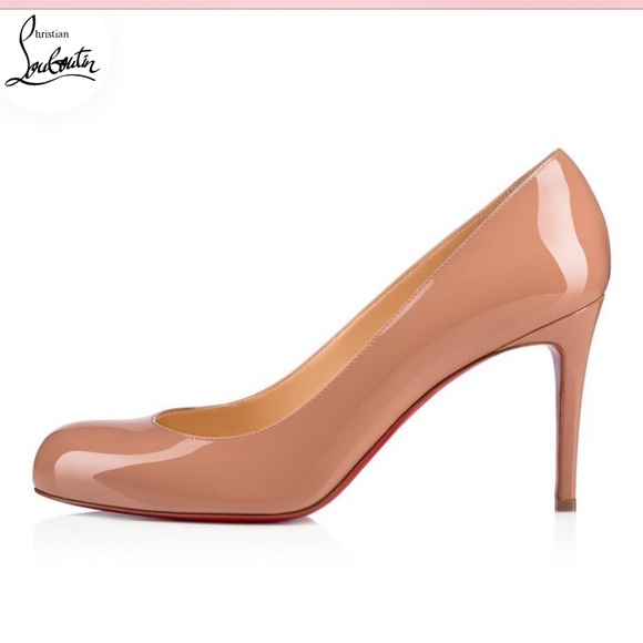 Christian Louboutin Simple Pump 85 patent nude 38 - Picture 16 of 16
